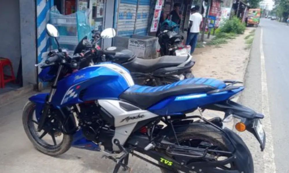 TVS Apache RTR 160 . 2021