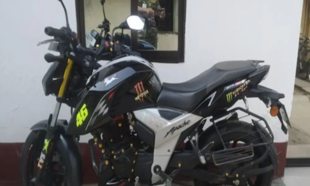 TVS Apache RTR 160 . 2022