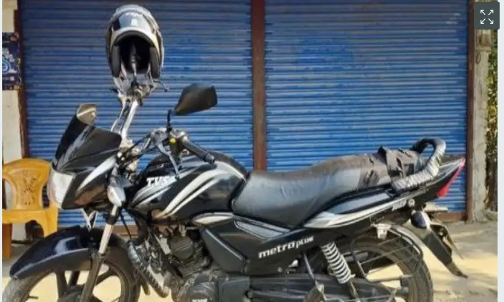 TVS Metro B Plus . 2019